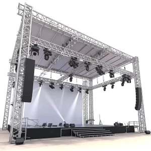 Large Activity Outdoor Stage Lighting Trussing System for Events
