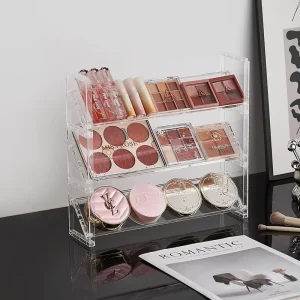 Large-Capacity Makeup Display Rack and Storage Stand for Eyeglasses and Nail Polish