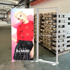 Large Custom Frameless Fabric SEG Backlit LED Light Box