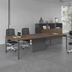 Large Modern Conference Table and Chair Set for Meeting Rooms