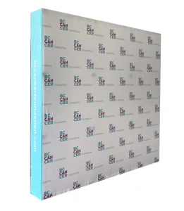 Large Rectangle Portable pop Stretch Fabric Booth Foldable Lightbox Aluminum Pipe Frame Weatherproof High Brightness LED