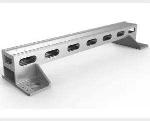 Laser Cutting Machine Aluminum Gantry Crossbeam Laser Equipment Parts