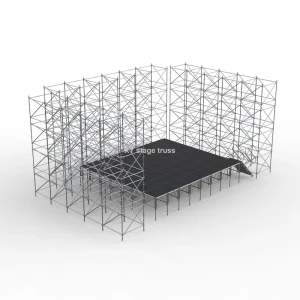 Layer Truss Scaffold For Metal Structure Steel Pipe
