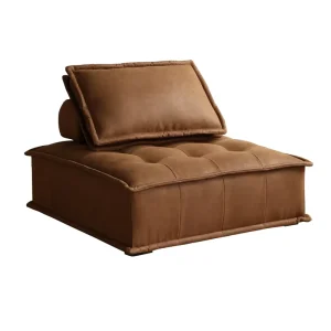 Leather Modular Sectional Sofa Set
