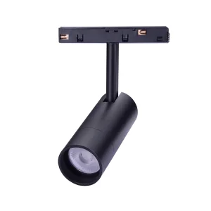 Led Linear Magnetic Track Spotlight System With Aluminum Adjustable Fixture for Showroom Clothing Store and Color Spotlights