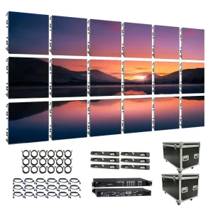 Led Video Panel for Events Wall 48 Square Trade Show Music Concert Display Screen Nightclub Dj Pantalla Led Concierto 4M X 9M