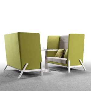 Leisure Card Seat Waiting Sofa with Screen Partition