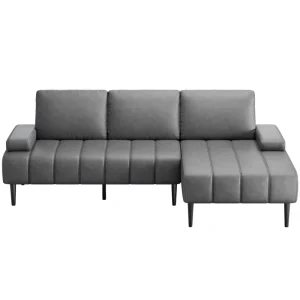 Leisure Modern Modular Fabric Sleeper Sofa Tufted Comfortable Durable Foldable for Living Room