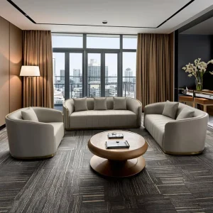 Leisure Modular Sofa Sofa Set Luxury Furniture Carton Sofaset Comfortable Durable Deep Sofa Contemporary Modern