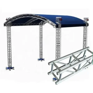 Lighting System Cover Bar Roof Concert Stage Truss Roof Truss Display Spigot Truss System Aluminum Stage Truss Display