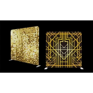 Lightweight Durable Customizable Pop-Up Display Stand for Indoor Use