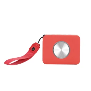 Lightweight Outdoor Wireless Speaker, Waterproof Mini Portable Audio Speaker with RGB LED Lighting, TF, AUX