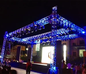 Lightweight Portable Aluminum Truss Stage Stand