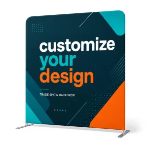 Lightweight Tension Fabric Display Wall Stretch Fabric Backdrop for Exhibition Trade Shows and Events