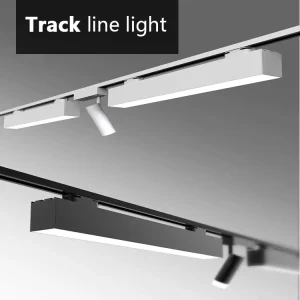 Linear 20W 40W LED Track Light Long Strip Spotlight for Office Clothing Store