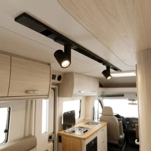Linear Track Lighting Camper Interior Spotlight 12 Volt LED Track Light LED RV Track Light System RV Ceiling Spotlight