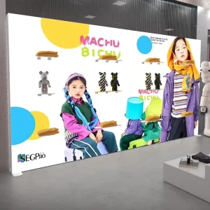 Lintel Advertising Frameless Led Light Box Advertising Seg Light Box Displays Advertising Light Box Booth Backlit Exhibit