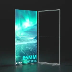 Lintel Aluminum Frame Advertising Led Light Box Trade Show Fabric Light Box Portable Fabric Advertising Frameless Light Boxes