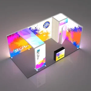 Lintel Lightbox Retail Customized Seg Fabric Durable Slim Logo Double Sided Profile for Led Frame Standing Light Box