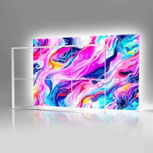 Lintel Poster Led Light Box for Exhibition Display Booth Seg Light Box Aluminum Profile Led Ads Light Box