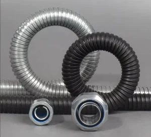 Liquidtight Stainless Steel Flexible Conduit IP54 CE Certified 3 4 High Flexibility Corrugated Tubing Electrical Wire Flame
