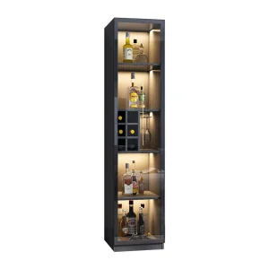 Living Room Corner Glass Wine Cabinet