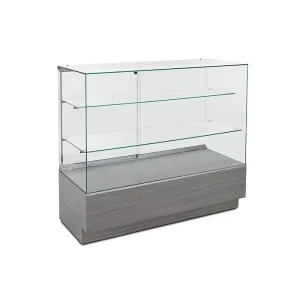 Lockable Store Phone Glass Display Cabinet with Glass Door