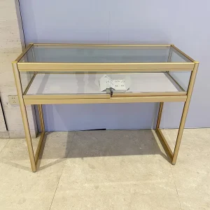Locking Glass Showcase Display Cabinet with Lights