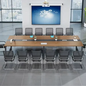 Long Office Conference and Training Table