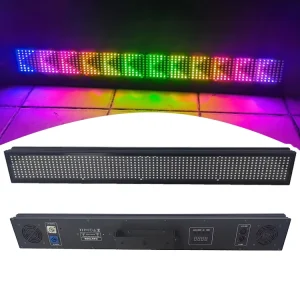Long Strip 666pc RGB Point Control Strobe Effect Light for Nightclub Stage Background