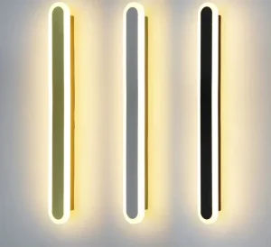 Long Wall Light Outdoor Waterproof Modern Long Strip LED Lighting Wall Lamp IP65 Garden OutdoorDecoration