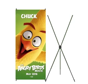 Low Price Outdoor Advertising Activities Windproof Waterproof Digital Printing Custom Color Custom Size 60 X 160 Cm Banner Stand
