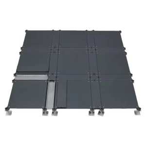Low-Profile Steel Raised Floor for Office Buildings, Hotels, Renovation Projects, and Exhibition Halls