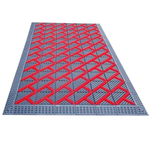 Luxury EVA Anti Slip Interlocking Outdoor Floor Mat Washable Waterproof for Commercial Buildings Scraping Mud Proof