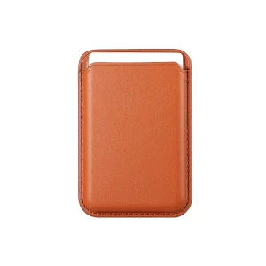 Luxury PU Leather Credit Card Holder with Clip Closure for Daily and Business Use