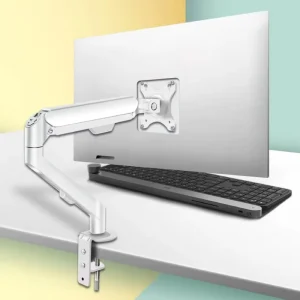 M5W Gas Spring Monitor Arm for 17-34 Inch LCD LED Screens Black White Grey