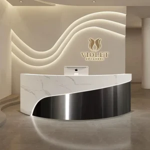 MDF Reception Desk for Hospital or Office Building