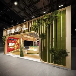 MEGA Modern Fashion Exhibition Stand Booth Modular Assembly for Pop Up Store Mall Event Trending Design