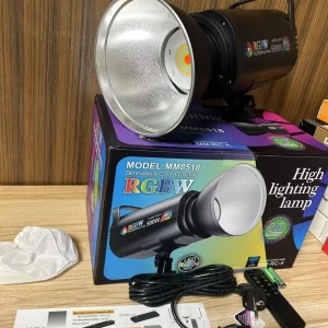 MM8518 500W Photography Light High-Brightness Live Broadcasting Fill Light with Color Beam