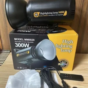 MM8820 300W LED Camera Fill Light with Adjustable Color Temperature for Photography