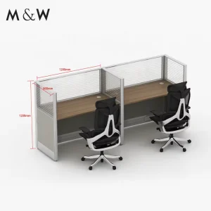 M&W Professional Furniture Desk Modular Screen Divider Partition Office Cubicle Workstation
