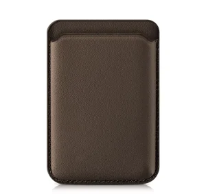 MagSafe Wallet Business Card Holder with Embossing Design and No Closure, Supplier
