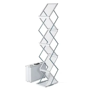 Magazine Literature Rack Multi layer Book Brochure Holder Catalog Shelf