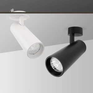 Magnetic Adjustable Moving Head LED Track Light 10W 15W 20W for Supermarket Lighting