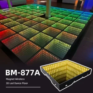 Magnetic Interactive Pixel Dance Floor for Weddings, Parties, Events, and Exhibitions