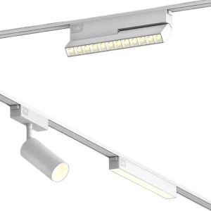 Magnetic LED Track Light 20W 30W 40W 50W Adjustable 3000K 4000K