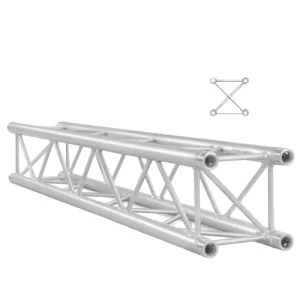 Manufacturer Aluminum Alloy 290*290mm Space Frame Structure Truss F34 for Lighting and Sound Exhibition