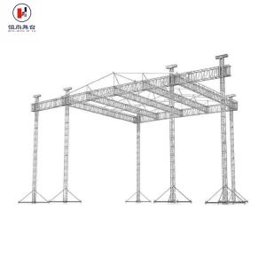 Manufacturer Aluminum Stage Truss for Fashion Show Stage Equipment