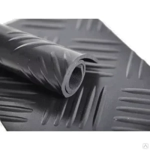 Manufacturer Custom Black Anti-Slip Checker Rubber Floor Mat