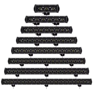 Manufacturer Direct Sales 6D Lens LED Single Row Long Strip Light Truck Front Bumper Light Off road Vehicle Spotlight Work Light